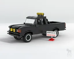 Back to the Future Toyota 4x4 Pickup Truck