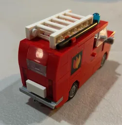 Old Ford Fire Van
