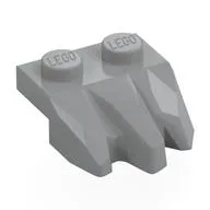 Plate Special 2 x 3 with Rocks / Light Bluish Gray