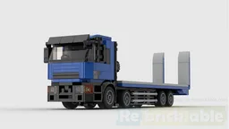 Self loader truck