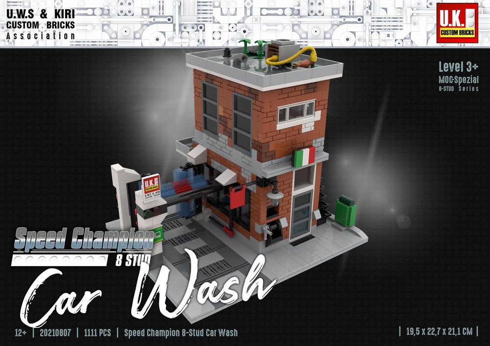 Lego Speed Champion Car Wash