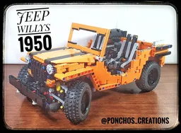 JEEP WILLYS 1950 II 42126 MOC
