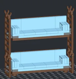 Emmett's double decker couch (from the lego movie)