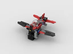 Tracked plane from Folding Wing Plane