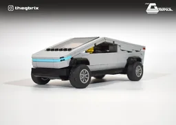 CYBERTRUCK - 8 stud wide