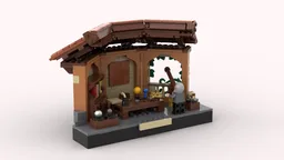 Tribute to Galileo Galilei with Roof