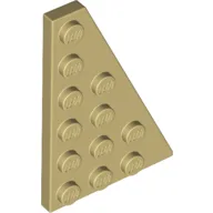 Wedge Plate 6 x 4 Right / Tan