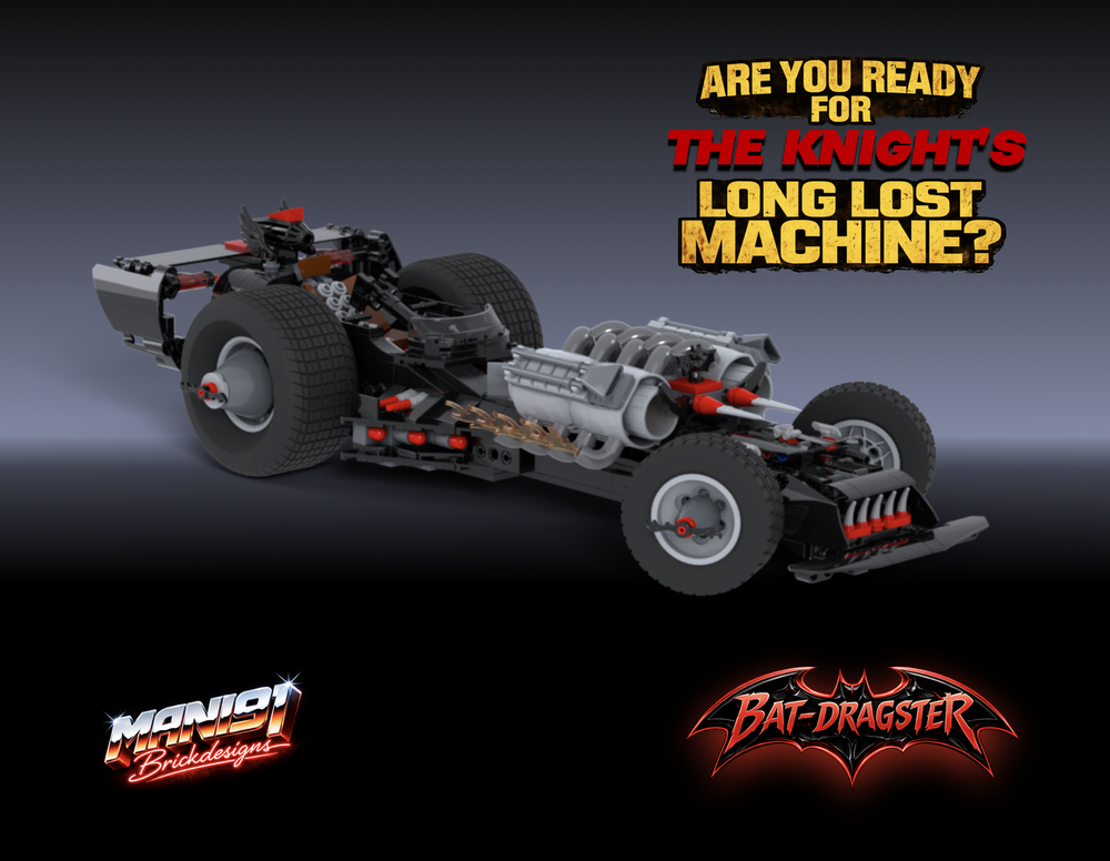 Lego The lost Bat-Dragster