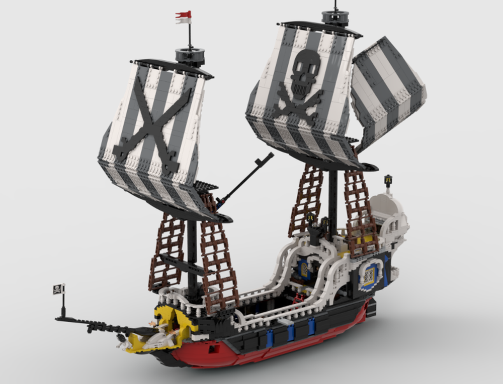 Lego Pirates Deluxe Redbeard Runner