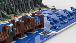 <Minifigure Scene>----Seaside Dock
