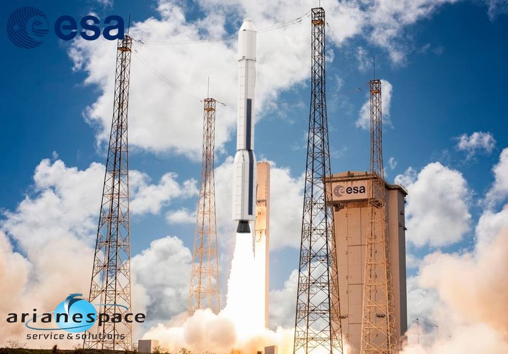 Lego 1:110 Scale ESA Arianespace Vega Launch Vehicle