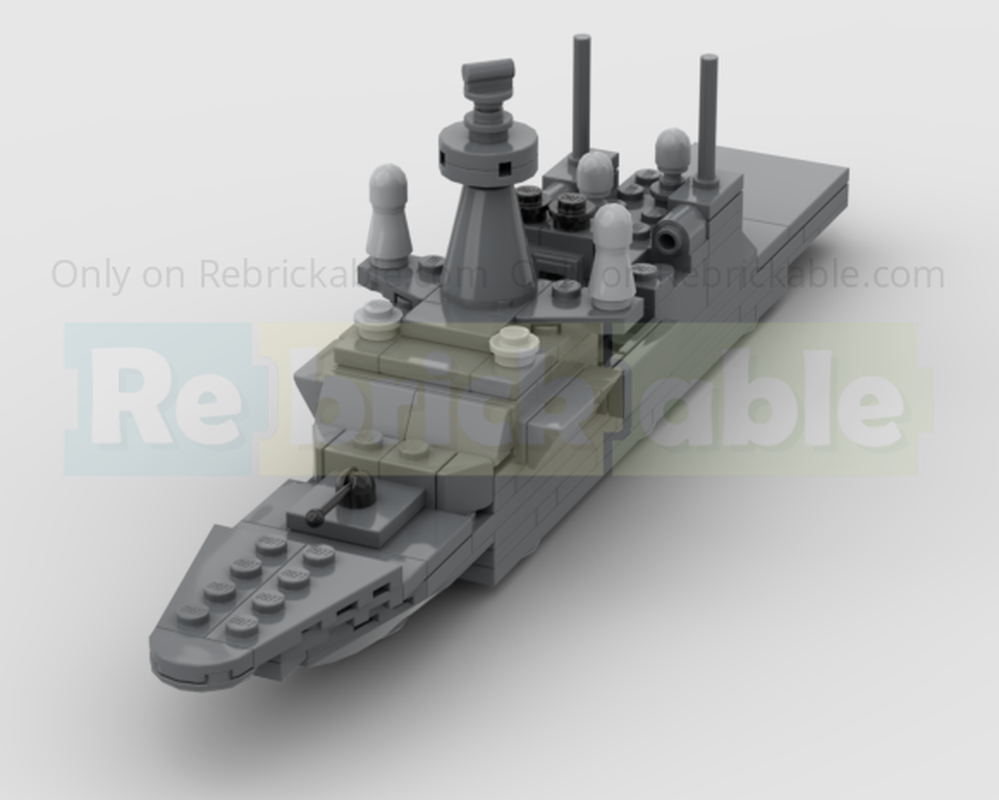 Lego Little Modern Warship