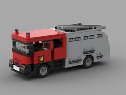 Fire Brigade Vintage Style Pump Ladder