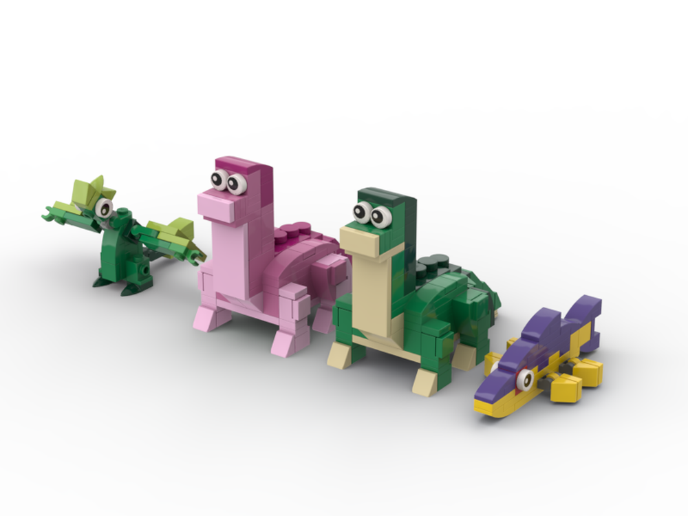 Lego Land Before Time Littlefoot’s Friends