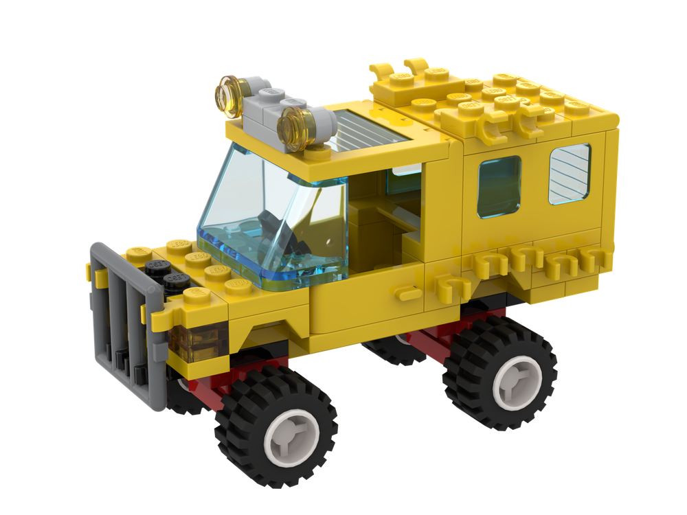 Lego 4x4 Short Wheelbase Single Cab Wagon