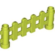Lego Duplo Fence 1 x 6 x 2 Paled (Picket) / Medium Lime