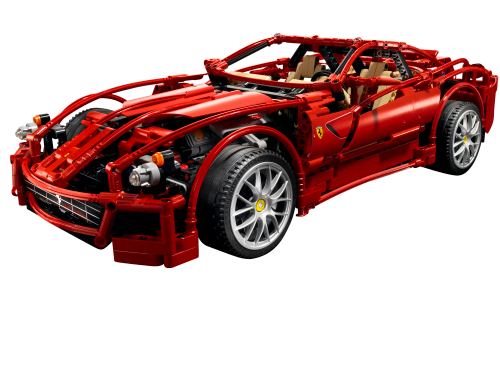 Lego Ferrari 599 GTB Fiorano 1:10