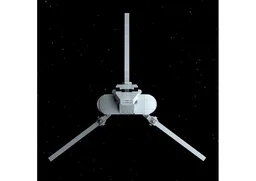 Mini-Scale Imperial Sentinel-Class Shuttle with Display Stand