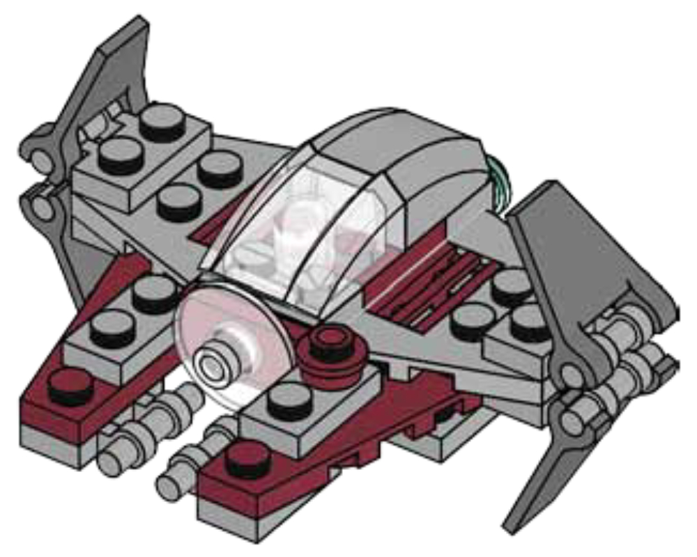 Lego Jedi Interceptor