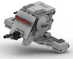 INT-4 Interceptor | Minifigure scale