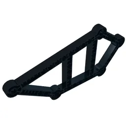 Technic Tread Frame 5-point / Black