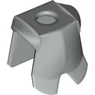 Minifig Neckwear Armor Breastplate with Leg Protection [Plain] / Light Gray