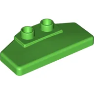 Duplo Rear Spoiler 2 x 4 x 1 / 2 [Plain] / Bright Green
