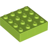 Brick Magnet, 4 x 4 / Lime