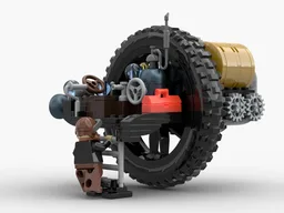 Steampunk Monowheel