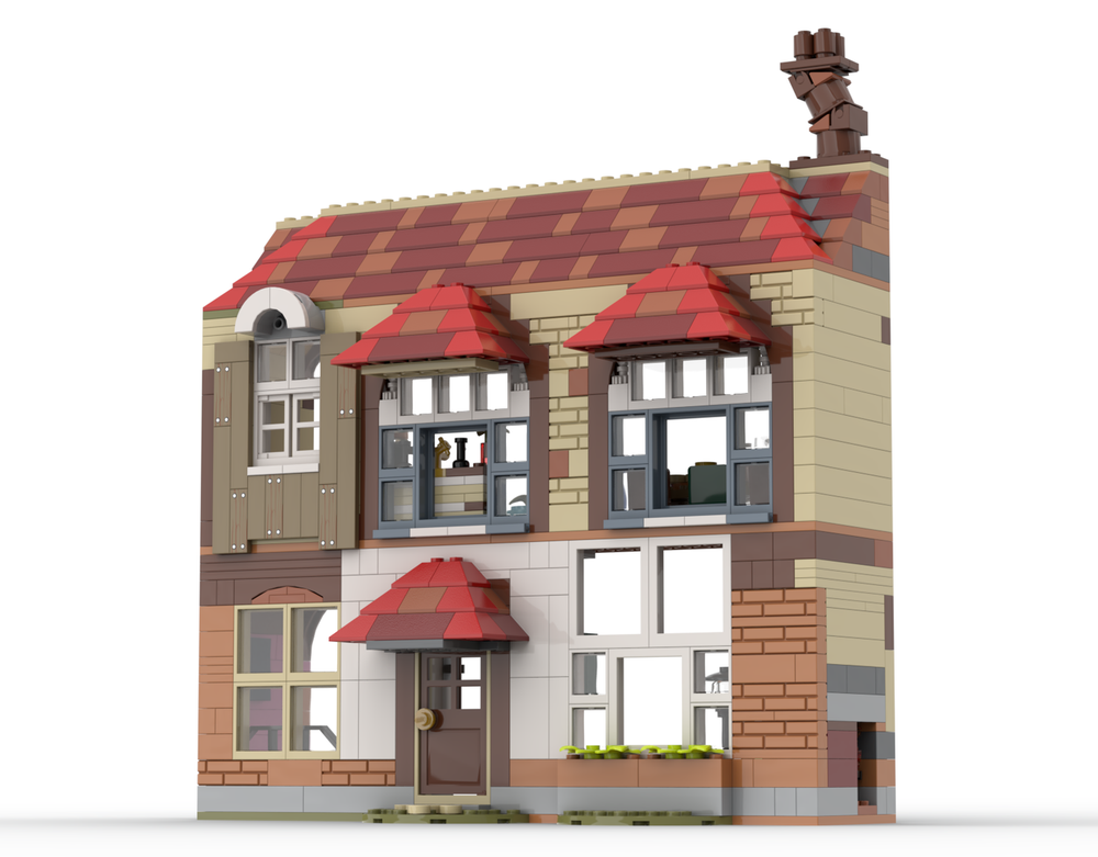 Lego Old Burrow Inn