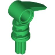 Lego Large Figure Weapon, Claw / Tooth / Hook 2 x 3 with Axle and Hole / Green