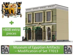 Museum of Egyptian Artifacts - Modification of Set 77013