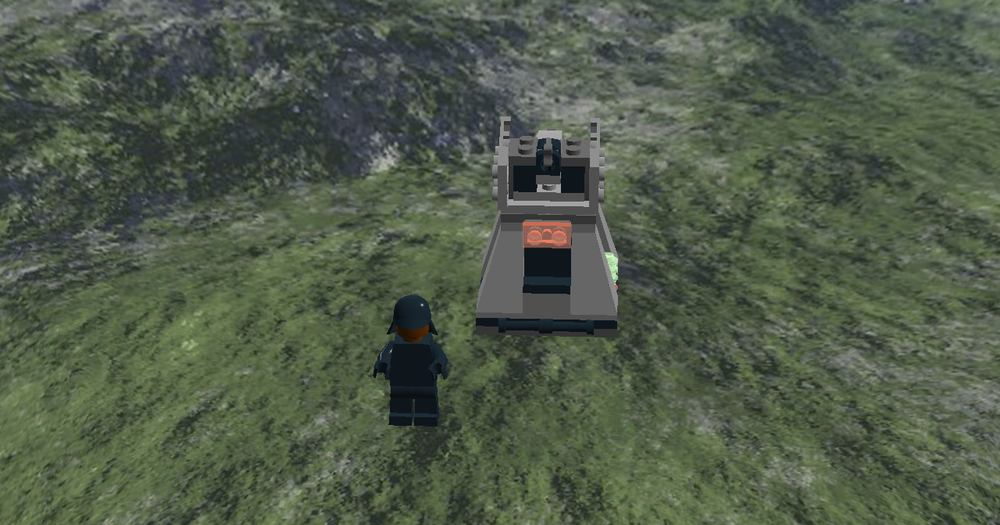 Lego manned first order turret