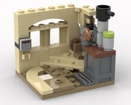 Tatooine Minifigure Display