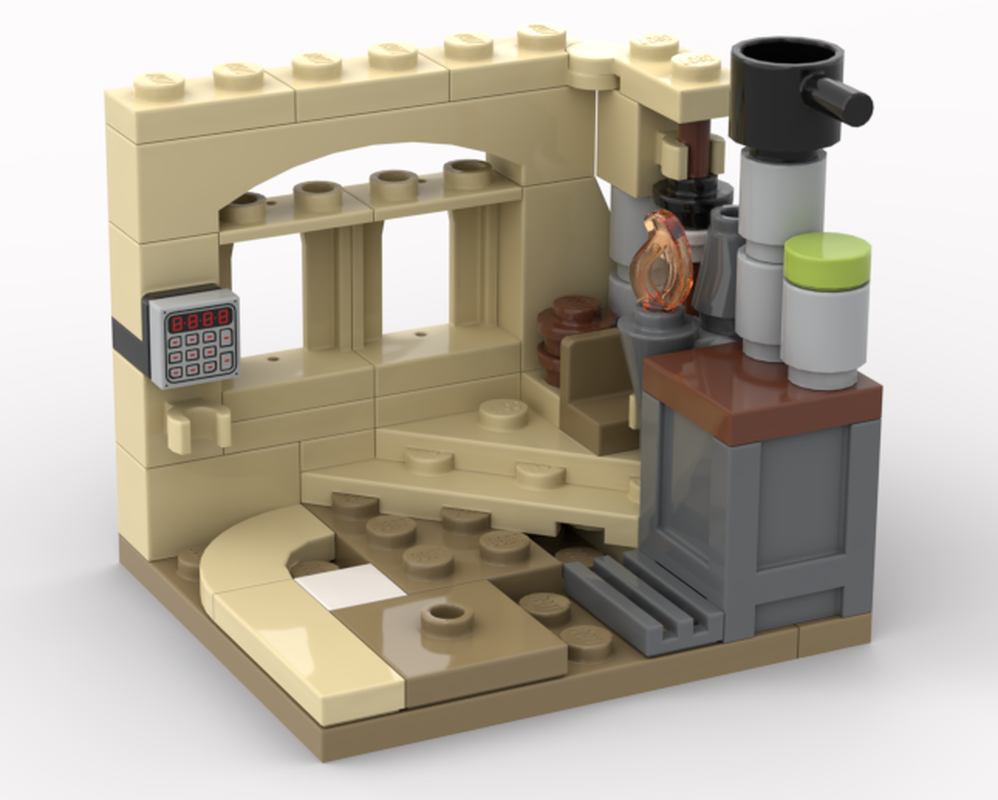 Lego Tatooine Minifigure Display