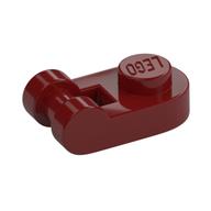 Lego Plate Special 1 x 1 Rounded with Handle / Dark Red