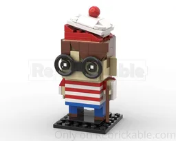 Where's Waldo ? / Où est Charlie ? BrickHeadz