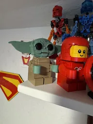 Upscaled Grogu Minifigure
