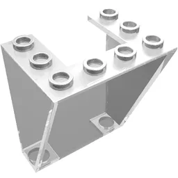 Windscreen 3 x 4 x 4 Inverted / Trans-Clear