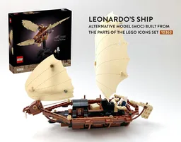 10363 Leonardo's ship
