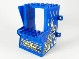 Minifigure, Utensil Arcade Game Cabinet Body with Spaceship Game Pattern (Stickers) - Set 71715