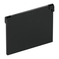Glass for Window 1 x 4 x 3 [Opening] / Black