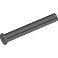 Technic Axle 4 with Stop / Dark Bluish Gray