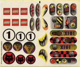 Sticker Sheet for Set 2904-1
