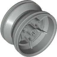 Wheel 43.2 x 26 Technic Racing Small with 3 Pinholes / Light Gray