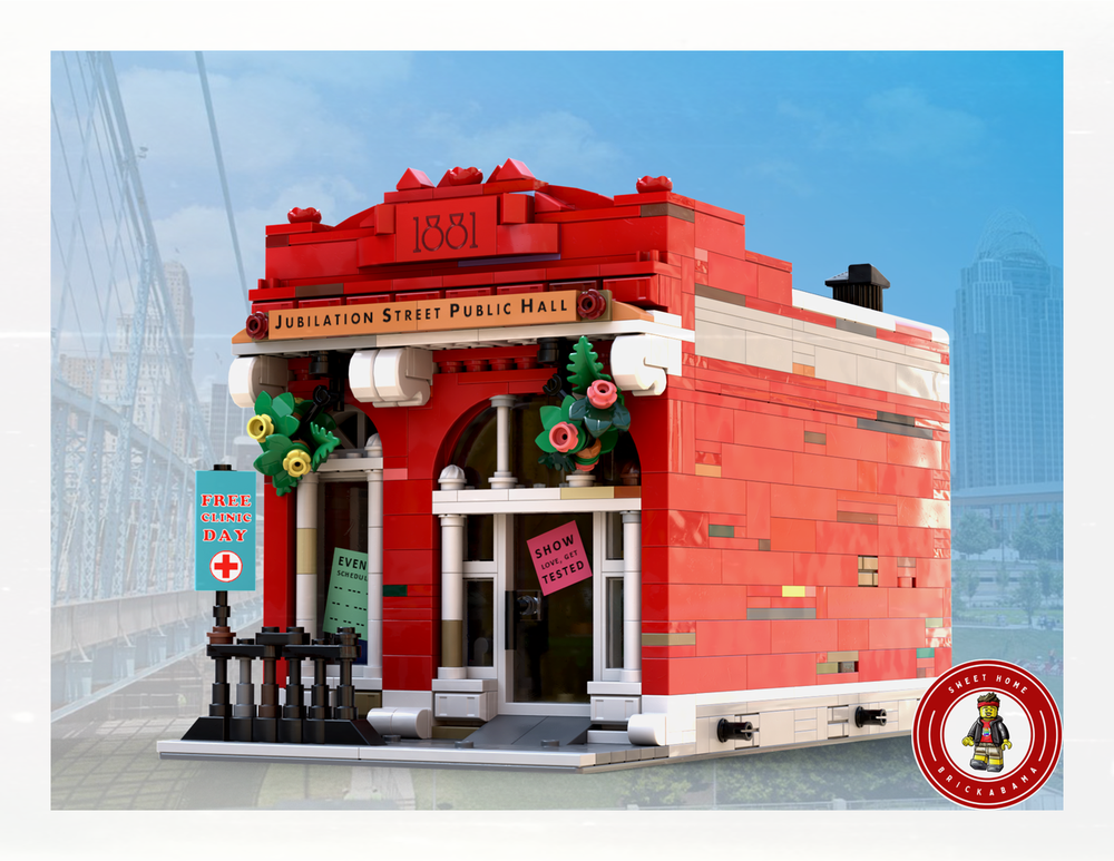 Lego Jubilation Street Public Hall