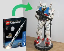 Saturn V Gundam | 92176/21309 alt-build