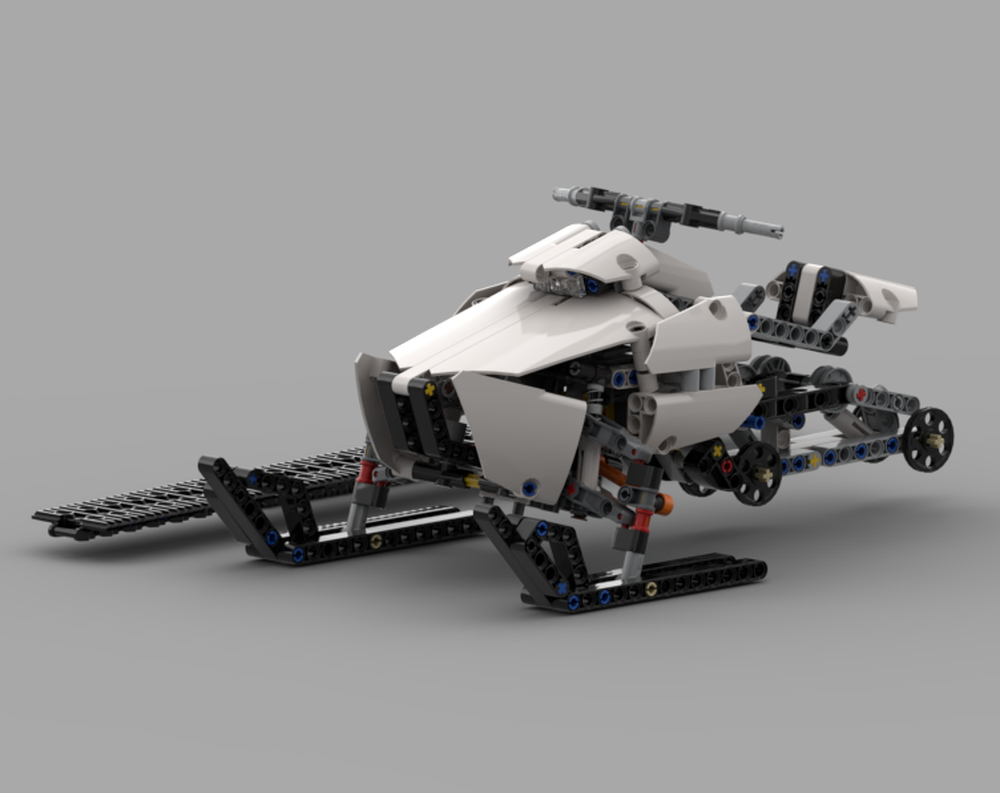 Lego Snowmobile - MOC