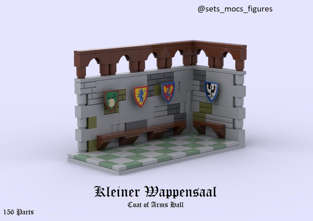 Lego Coat of arms hall