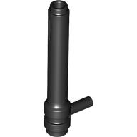 Lego Cylinder 1 x 5 1/2 with Handle (Friction Cylinder) / Black